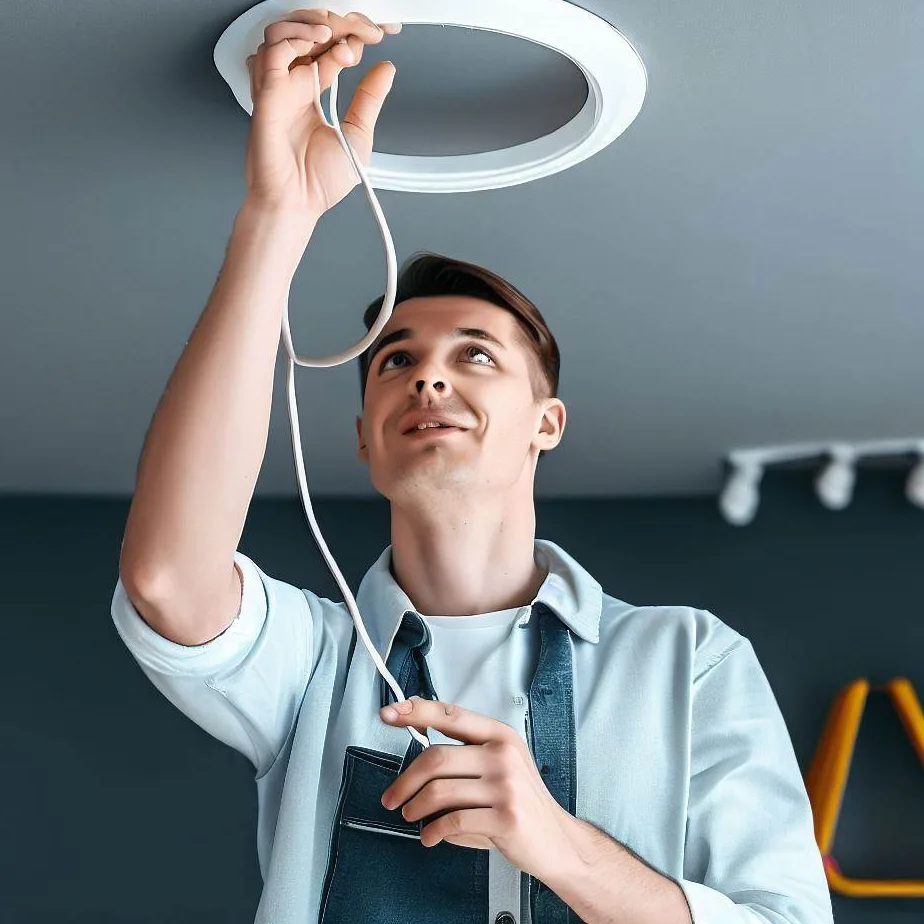 Jak podłączyć lampę LED sufitową?