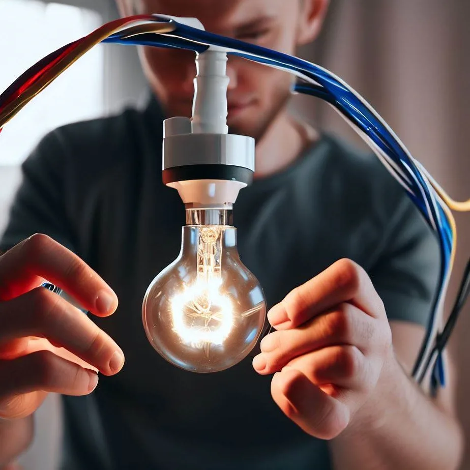 Jak podłączyć lampę LED z 3 kablami