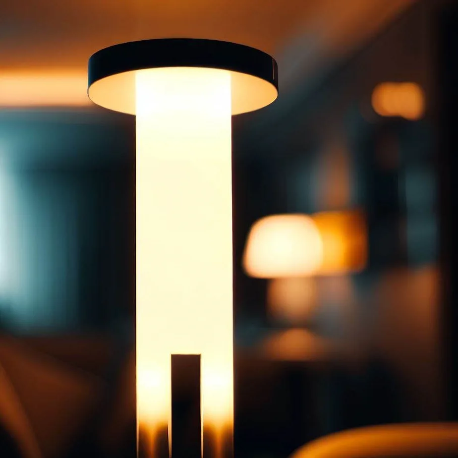 Lampa LED do salonu