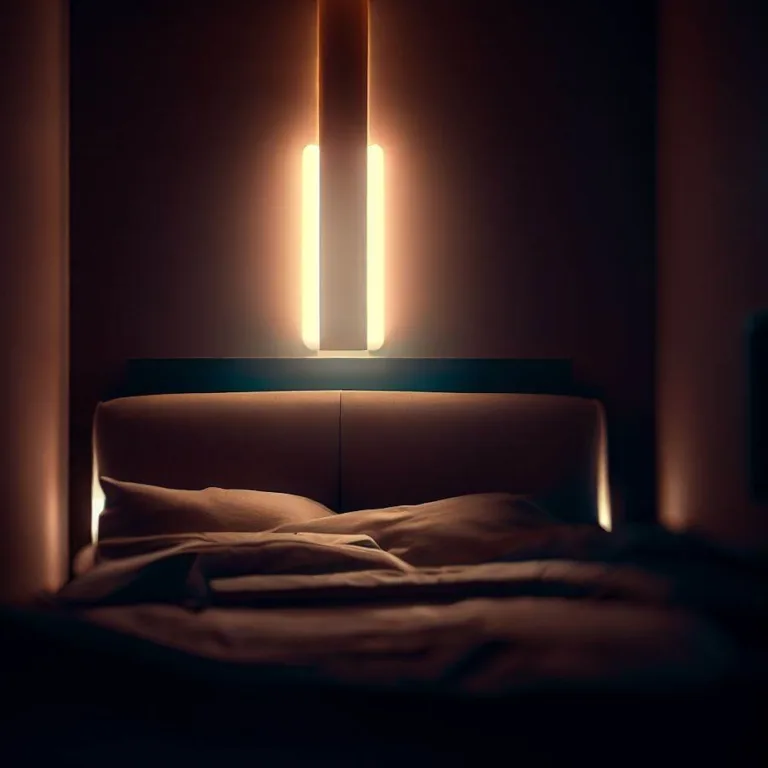 Lampa LED do sypialni