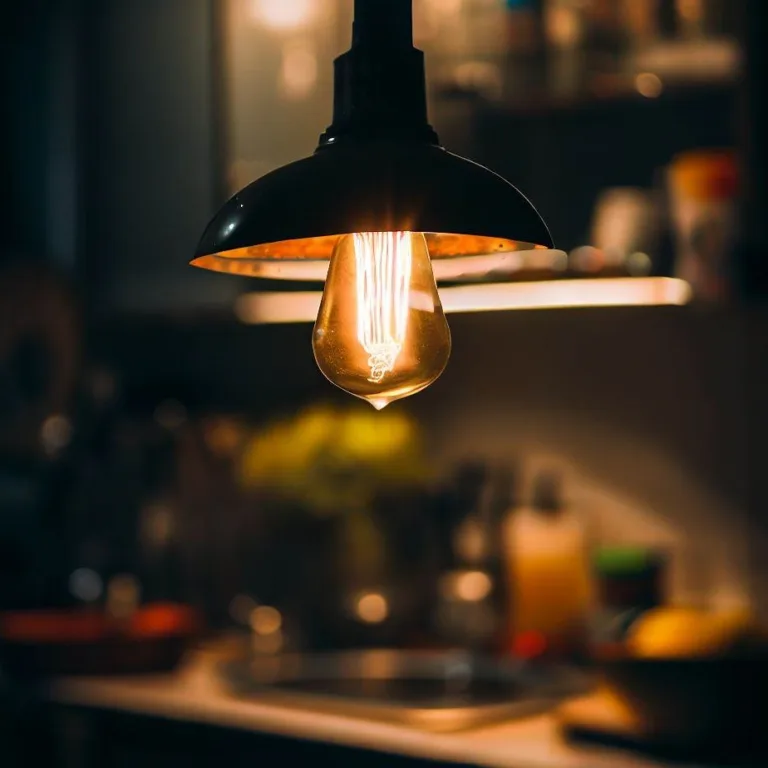 Lampa do małej kuchni