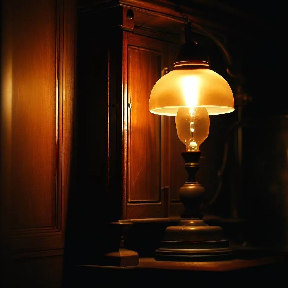Lampa do szafy