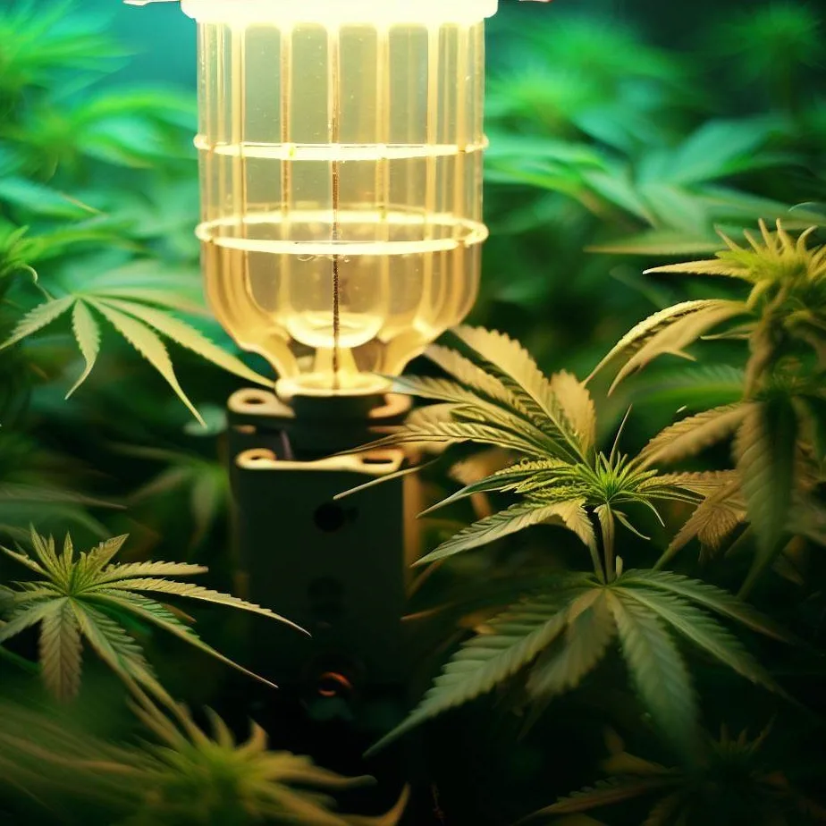 Lampa do uprawy marihuany