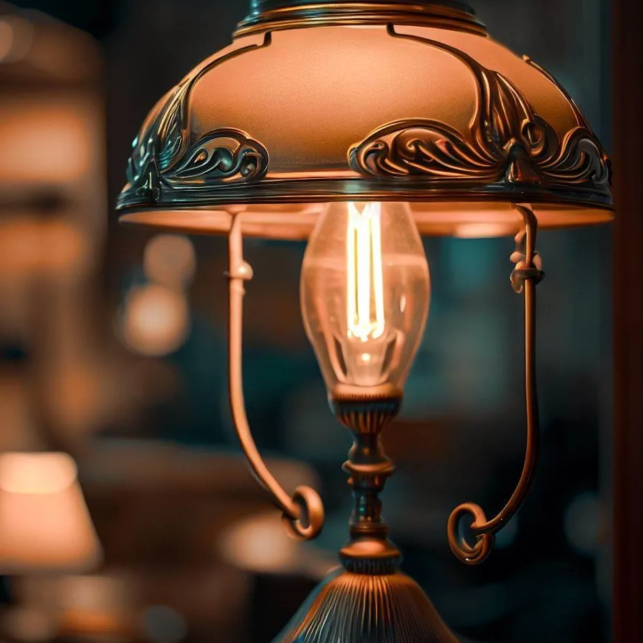 Lampa klasyczna do salonu
