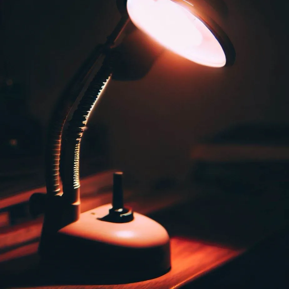 Lampa na biurko do paznokci
