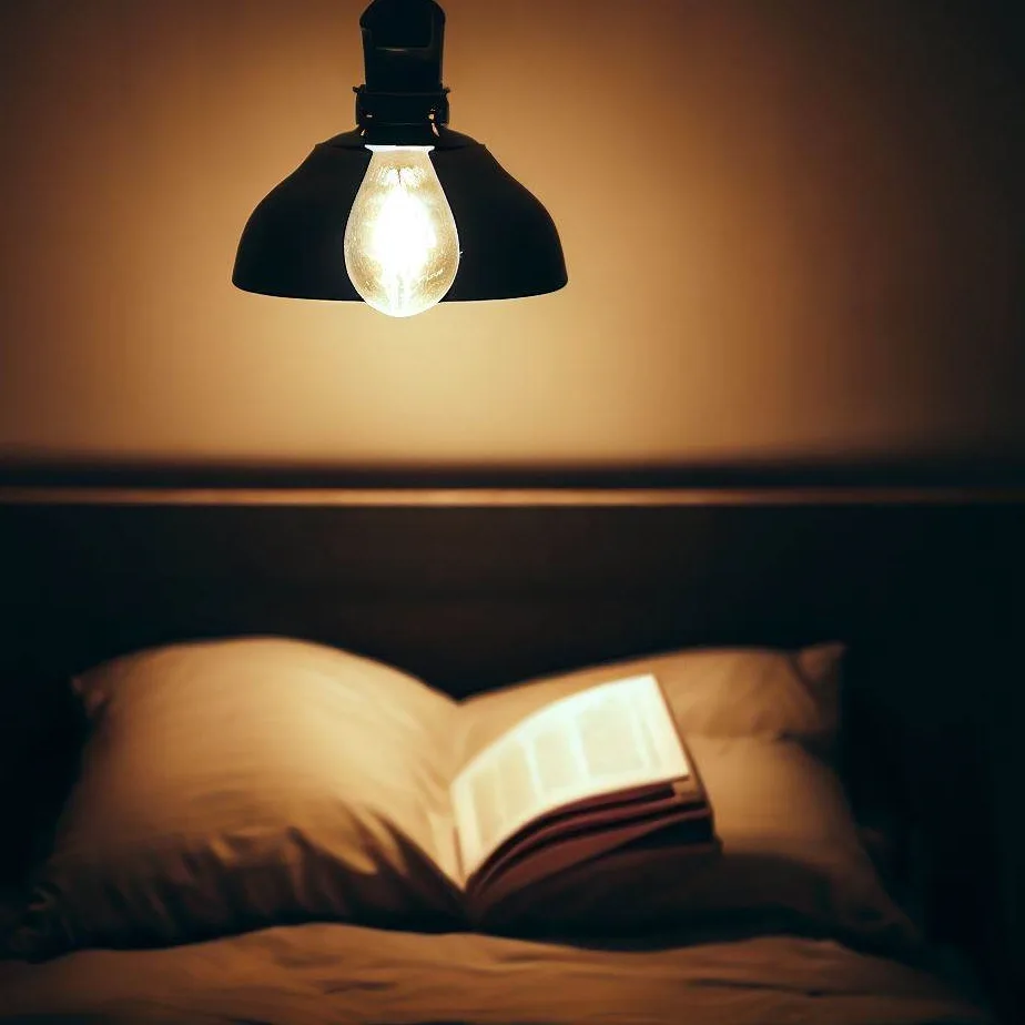 Lampa nad łóżko do czytania