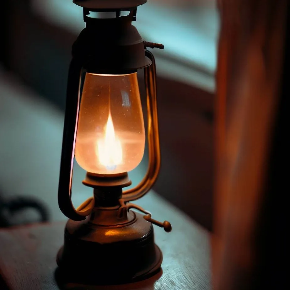 Lampa naftowa do domu