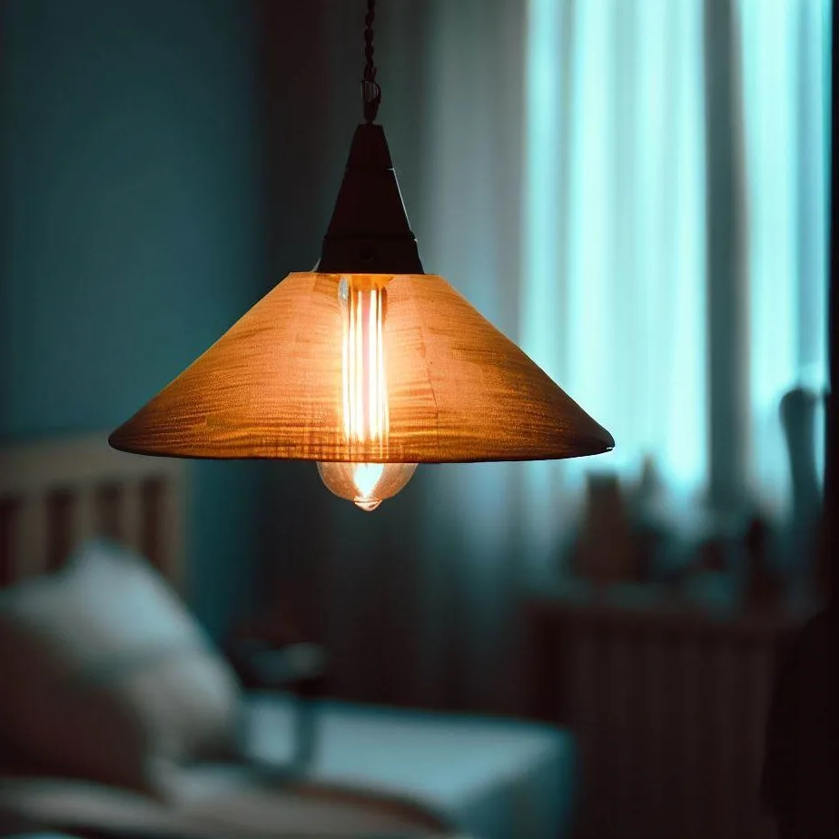 Lampa wisząca do sypialni