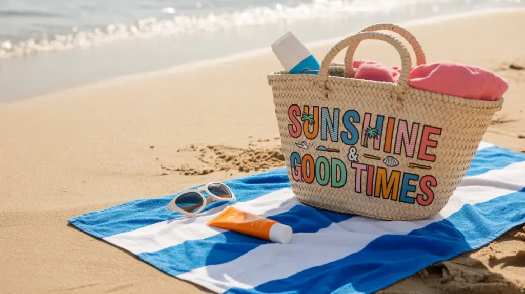 Modne torby plażowe